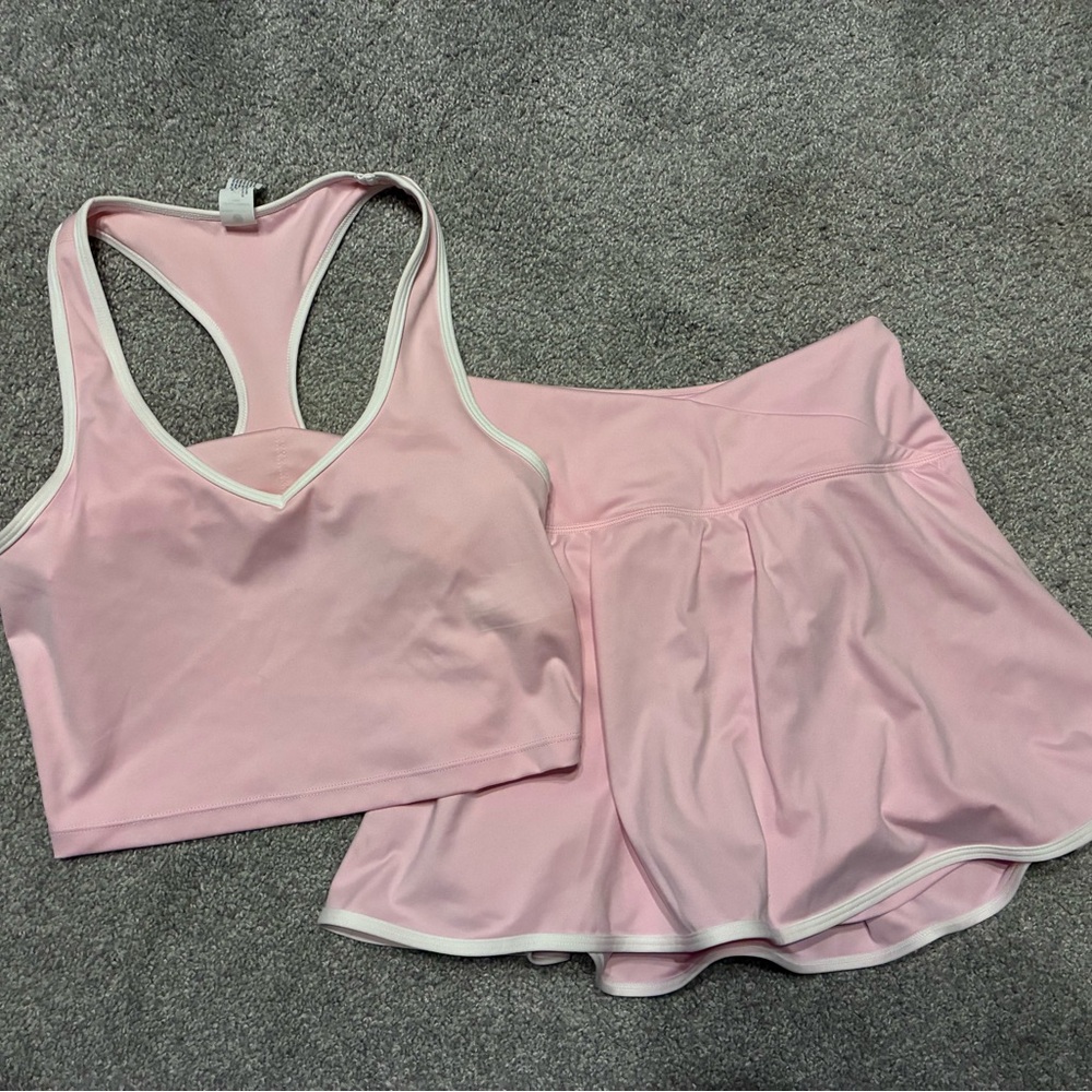 Yogalicious Light Pink Activewear Top